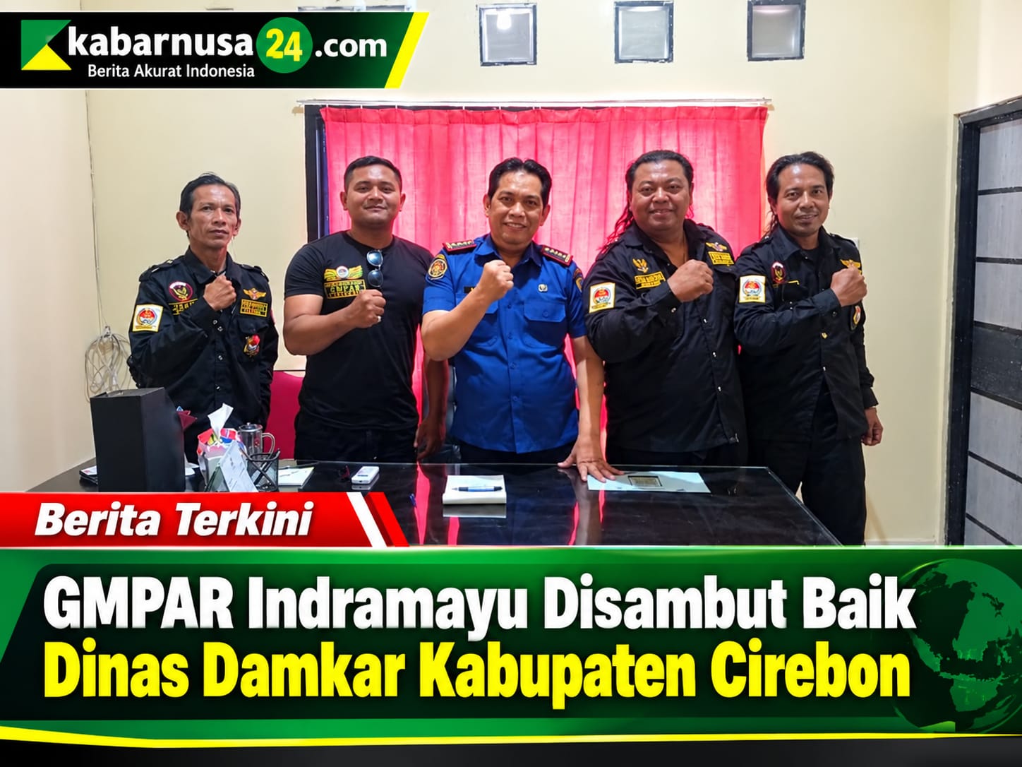 GMPAR Indramayu Disambut Baik Dinas Damkar Kabupaten Cirebon