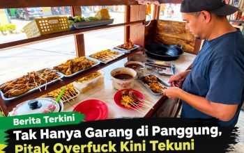 Tak Hanya Garang di Panggung, Pitak Overfuck Kini Tekuni Usaha Ayam Bakar
