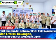 120 Ibu-Ibu di Lohbener Ikuti Cek Kesehatan dan Literasi Keuangan, Posyandu Dapat 36 Timbangan Digital