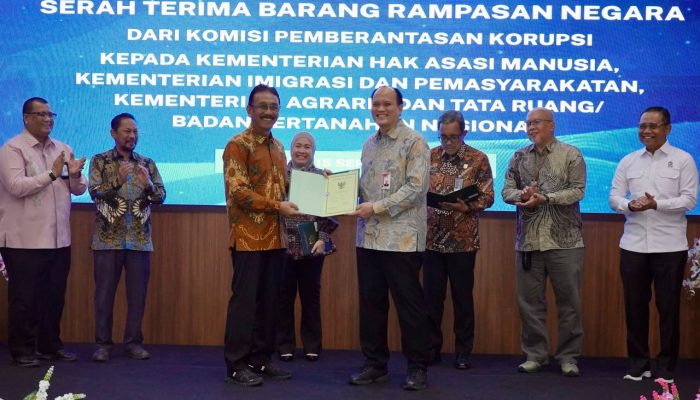 ATR/BPN Terima Aset Rampasan Negara dari KPK, Siap Dimanfaatkan untuk Layanan Masyarakat
