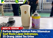 Parfum hingga Puluhan Paku Ditemukan Saat Razia Lapas Indramayu, 25 Orang Jalani Tes Urine