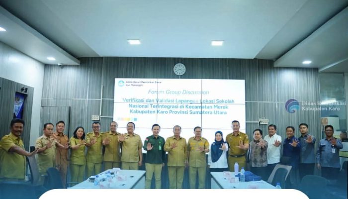 Bupati Karo Sambut Tim Kejaksaan Agung dalam Pengecekan Program Sekolah Nasional Terintegrasi