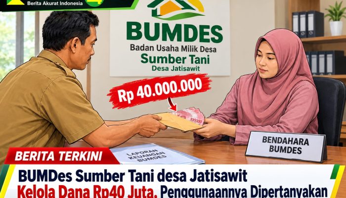 BUMDes Sumber Tani desa Jatisawit Kelola Dana Rp40 Juta, Penggunaannya Dipertanyakan