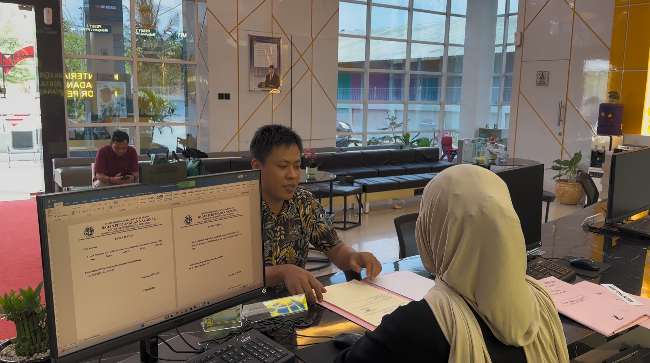 Diterapkan di 17 Kantah ATR/BPN, Warga Samarinda Puas Layanan PERINTIS