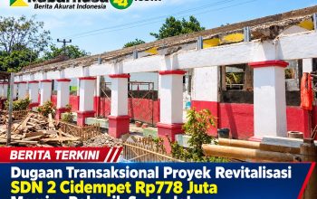 Dugaan Transaksional Proyek Revitalisasi SDN 2 Cidempet Rp778 Juta Memicu Polemik Swakelola