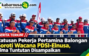 Ratusan Pekerja Pertamina Balongan Soroti Wacana PDSI-Elnusa, Lima Tuntutan Disampaikan Ratusan Pekerja Pertamina Balongan Soroti Wacana PDSI-Elnusa, Lima Tuntutan Disampaikan