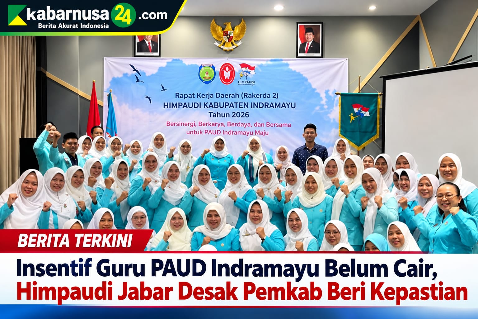 Insentif Guru PAUD Indramayu Belum Cair, Himpaudi Jabar Desak Pemkab Beri Kepastian