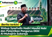 Wabup Syaefudin Hadiri Maulid Nabi dan Pelantikan Pengurus DKM Al-Muhajirin Sukareja