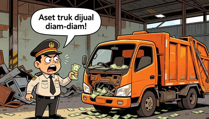 Masyarakat Berjuang Program Pilah Sampah, Oknum ASN Jakarta Barat Justru Panen Keuntungan Jual Aset Truk Sampah DKI