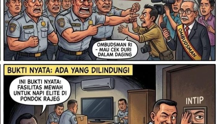 Lapas Pondok Rajeg Jadi ‘Hotel Mewah’ Napi – Pengamat Soroti Aksi Petugas yang Hadang Ombudsman dan Wartawan, ini Bukti Ada yang Dilindungi