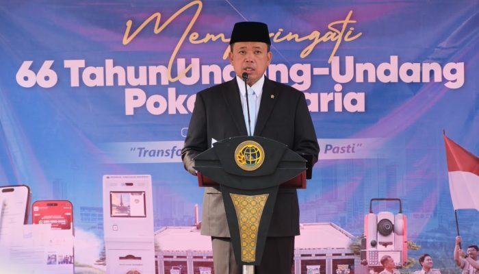 Hadiri Peringati HANTARU 2026, Menteri ATR/BPN Nusron Tegaskan: Transformasi Layanan Harus Jadi Budaya Kerja Sehari-hari