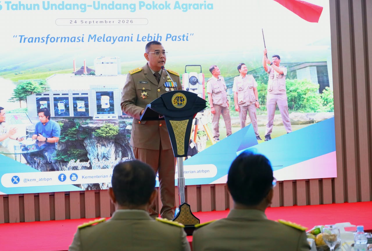 Dari Prosedur Rumit Menjadi Sederhana, Wamen ATR/BPN Ossy Tegaskan Transformasi Layanan Harus Dirasakan Langsung Masyarakat