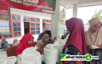 Pemdes Pancor Distribusikan Bantuan Pangan untuk 1.505 KPM