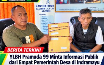 YLBH Pramuda 99 Minta Informasi Publik dari Empat Pemerintah Desa di Indramayu