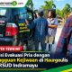 Polisi Evakuasi Pria dengan Gangguan Kejiwaan di Haurgeulis ke RSUD Indramayu