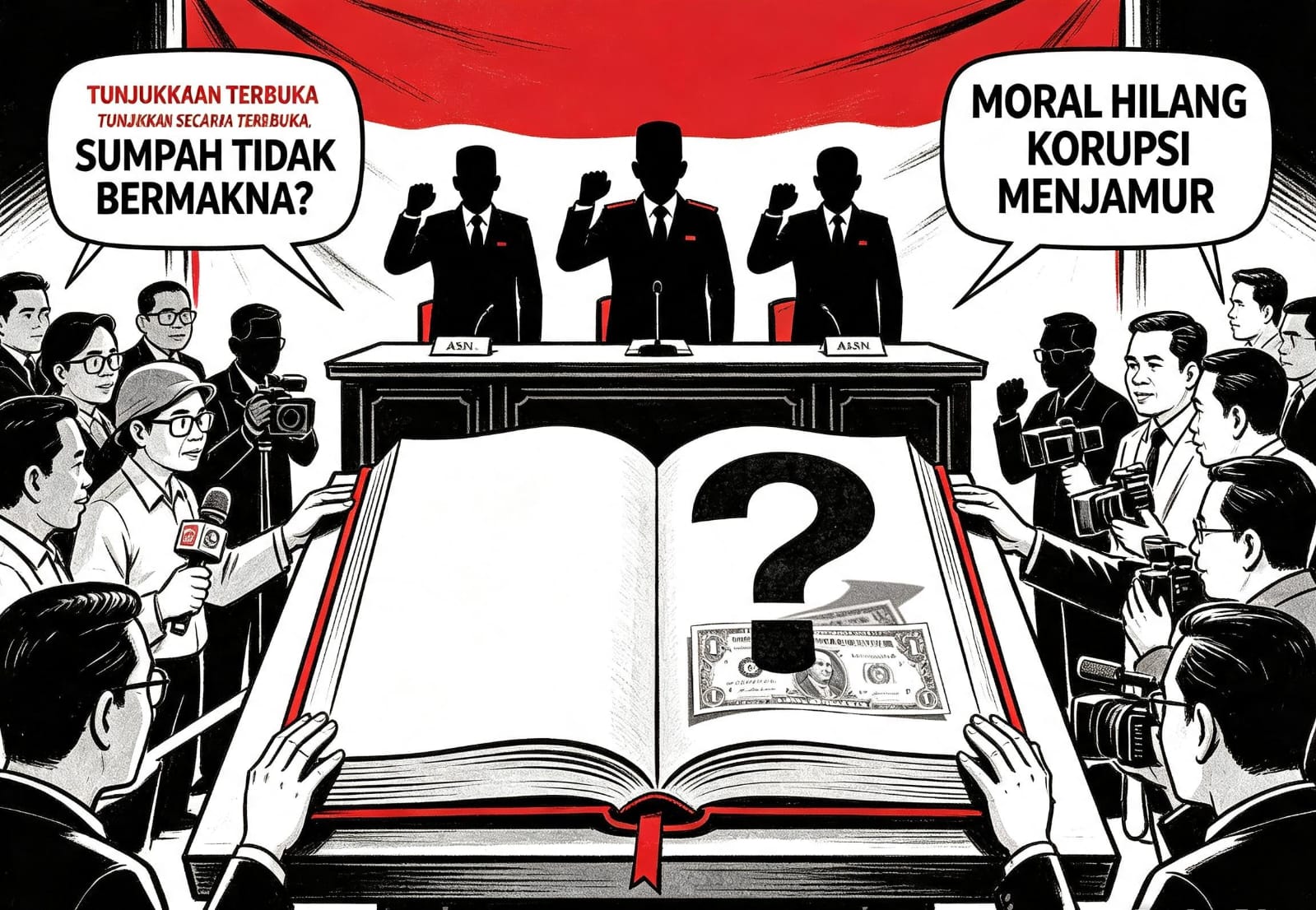 Dugaan Sumpah Jabatan Diragukan Kesuciannya, Pengamat : Tunjukkan Secara Terbuka, Publik Berhak Tahu Kitab Suci Sumpah ASN Itu Asli atau Tiruan