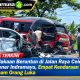 Kecelakaan Beruntun di Jalan Raya Celeng Lohbener Indramayu, Empat Kendaraan Terlibat dan Enam Orang Luka