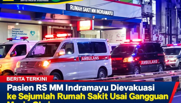 Pasien RS MM Indramayu Dievakuasi ke Sejumlah Rumah Sakit Usai Gangguan Mesin Oksigen