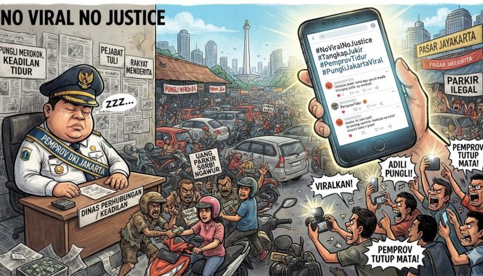 Fenomena “No Viral No Justice” Pungli Parkir di Jakarta: Pemprov Diduga Tutup Mata Sebelum Media Sosial Berteriak