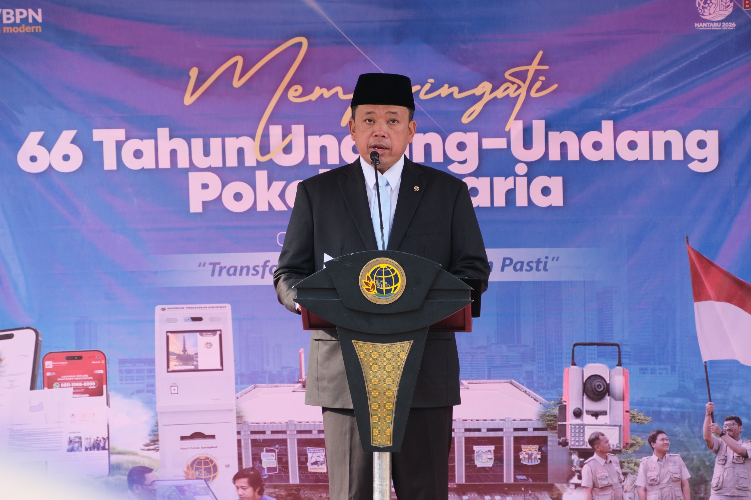 Capaian Pendaftaran Tanah Capai 129,5 Juta Bidang, Kementerian ATR/BPN Dukung Penuh Program 3 Juta Rumah