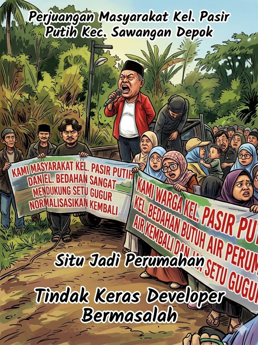 Munculnya Perumahan Puluhan Tahun, Pengamat : Pemkot Depok Pembiaran Alih Fungsi Situ Gugur Pasir Putih Bukti Nyata Hilangnya Kepedulian ke Warga