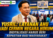 Yusril: Layanan AHU Jadi Cermin Negara Hukum, Digitalisasi Harus Beri Kepastian bagi Masyarakat