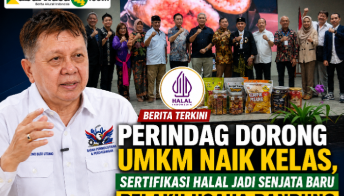 Perindag Dorong UMKM Naik Kelas, Sertifikasi Halal Jadi Senjata Baru Pelaku Usaha Bandung