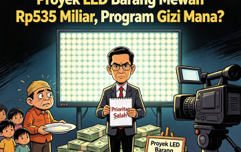 Delapan Perusahaan Bagikan Proyek LED Rp535 Miliar, Pengamat : BGN Sibuk Belanja Barang Mewah, Program Gizi Mana?