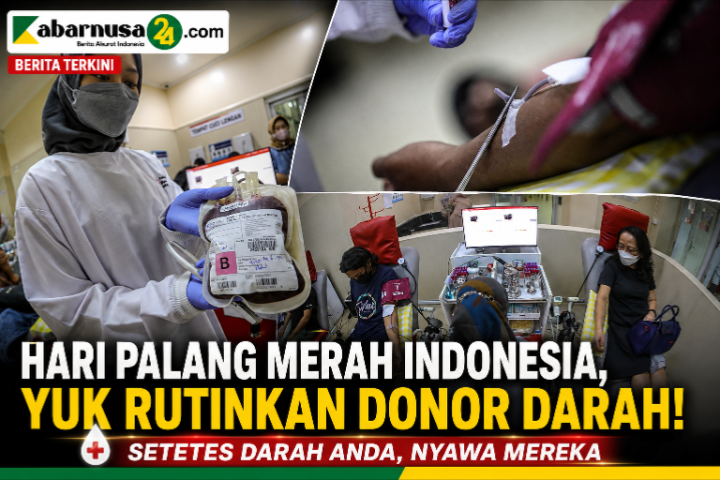 Hari Palang Merah Indonesia, Yuk Rutinkan Donor Darah
