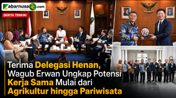 Terima Delegasi Henan, Wagub Erwan Ungkap Potensi Kerja Sama Mulai dari Agrikultur hingga Pariwisata