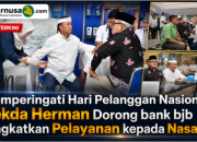 Memperingati Hari Pelanggan Nasional, Sekda Herman Dorong bank bjb Tingkatkan Pelayanan kepada Nasabah