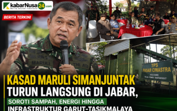 Kasad Maruli Simanjuntak Turun Langsung di Jabar, Soroti Sampah, Energi hingga Infrastruktur Garut-Tasikmalaya