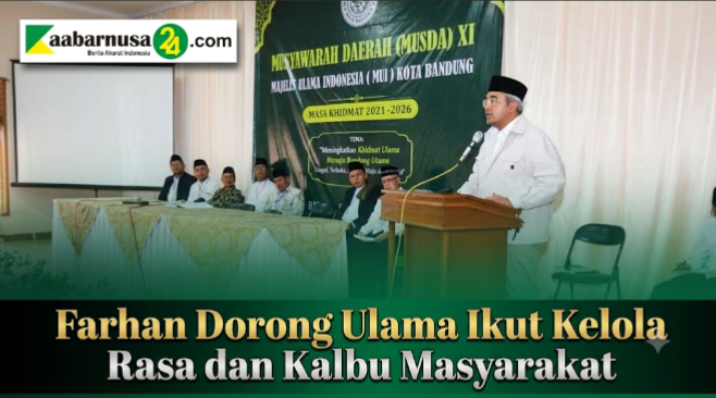 Farhan Dorong Ulama Ikut Kelola Rasa dan Kalbu Masyarakat