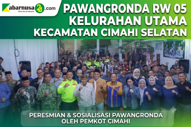 PAWANGRONDA RW 05 KELURAHAN UTAMA KECAMATAN CIMAHI SELATAN