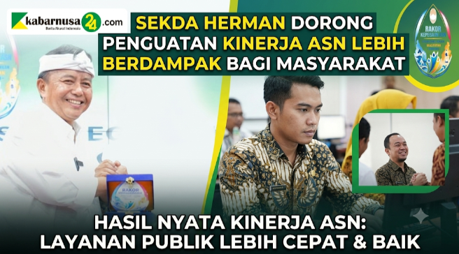 Sekda Herman Dorong Penguatan Kinerja ASN Lebih Berdampak bagi Masyarakat