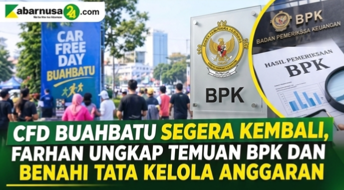 "CFD Buahbatu Segera Kembali, Farhan Ungkap Temuan BPK dan Benahi Tata Kelola Anggara"