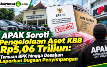 APAK Soroti Pengelolaan Aset KBB Rp5,06 Triliun: Temuan BPK hingga Desakan Laporkan Dugaan Penyimpangan APAK Soroti Pengelolaan Aset KBB Rp5,06 Triliun: Temuan BPK hingga Desakan Laporkan Dugaan Penyimpangan