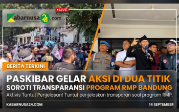 PASKIBAR Gelar Aksi di Dua Titik, Soroti Transparansi Program RMP Kota Bandung