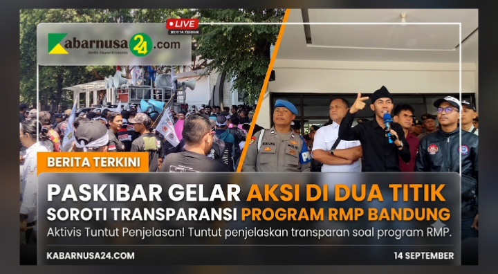 PASKIBAR Gelar Aksi di Dua Titik, Soroti Transparansi Program RMP Kota Bandung