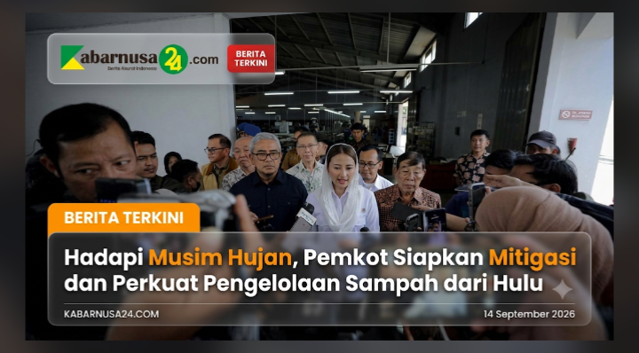Hadapi Musim Hujan, Pemkot Siapkan Mitigasi dan Perkuat Pengelolaan Sampah dari Hulu