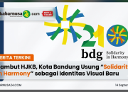 Sambut HJKB, Kota Bandung Usung “Solidarity in Harmony” sebagai Identitas Visual Baru