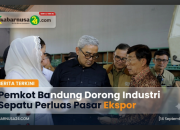 Pemkot Bandung Dorong Industri Sepatu Perluas Pasar Ekspor