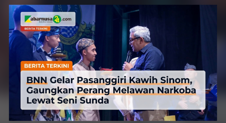 BNN Gelar Pasanggiri Kawih Sinom, Gaungkan Perang Melawan Narkoba Lewat Seni Sunda