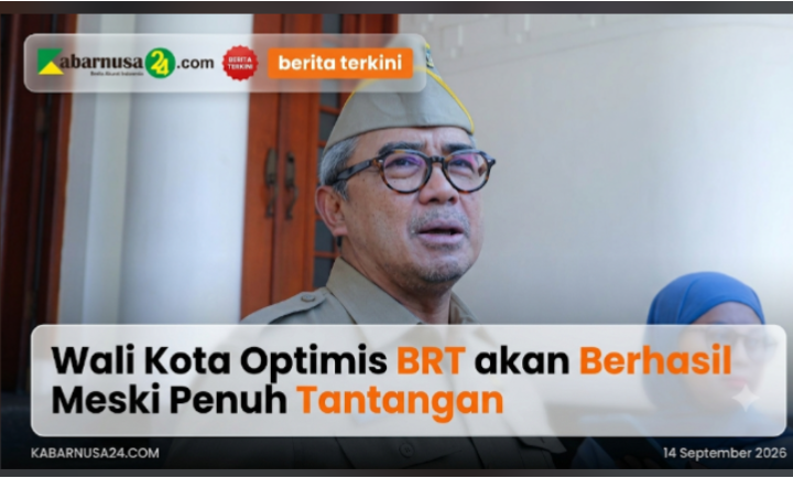 Wali Kota Optimis BRT akan Berhasil Meski Penuh Tantangan