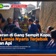 Kebakaran di Gang Sempit Kopo, Kakek Lansia Nyaris Terjebak Kobaran Api