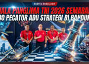 Piala Panglima TNI 2026 Semarak, 930 Pecatur Adu Strategi di Bandung