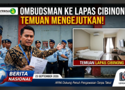 APAK Dukung Penuh Langkah Ombudsman Sidak Lapas Cibinong: Pengawasan Tanpa Rasa Takut adalah Kunci Pelayanan Publik yang Sehat   