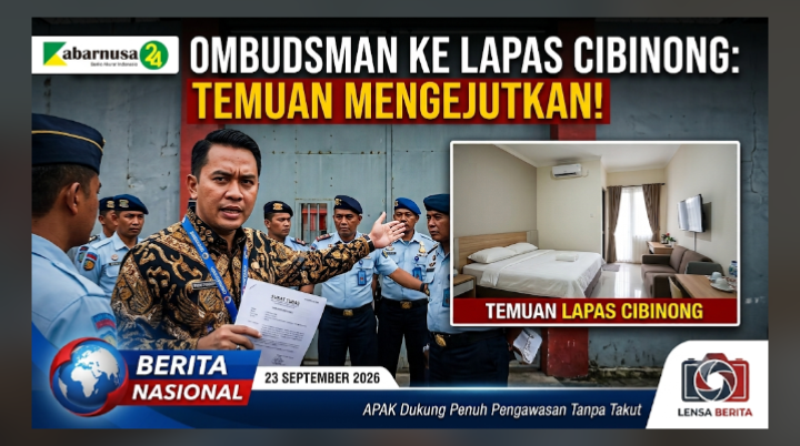 APAK Dukung Penuh Langkah Ombudsman Sidak Lapas Cibinong: Pengawasan Tanpa Rasa Takut adalah Kunci Pelayanan Publik yang Sehat  