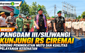 Pangdam III/Siliwangi Kunjungi RS Ciremai, Dorong Peningkatan Mutu dan Kualitas Pelayanan Kesehatan Pangdam III/Siliwangi Kunjungi RS Ciremai, Dorong Peningkatan Mutu dan Kualitas Pelayanan Kesehatan