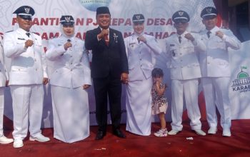 7 Pj. Kades se-Kecamatan Karangbahagia Siap Bertugas Usai Dilantik Camat 7 Pj. Kades se-Kecamatan Karangbahagia Siap Bertugas Usai Dilantik Camat